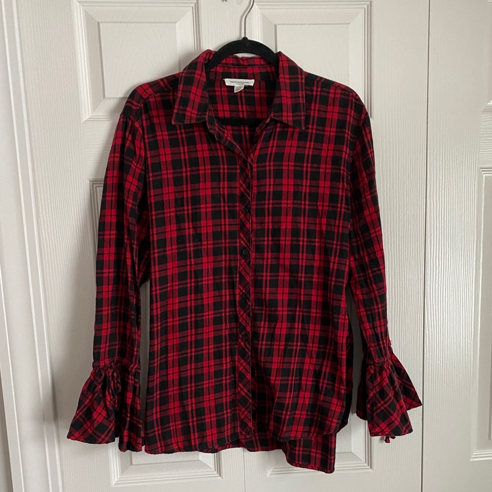 Beachlunchlounge Plaid Shirt. Large